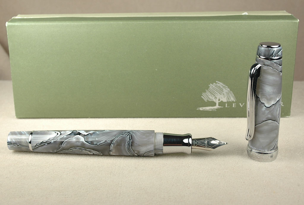 Pre-Owned Pens: 6281: Levenger: Grey Swirl